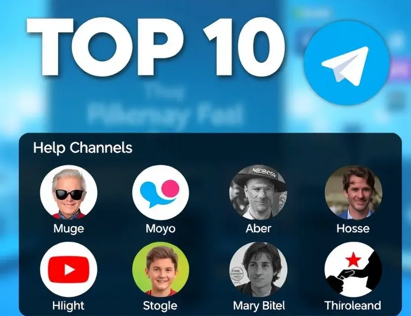 Топ 10 самых популярных каналов в Telegram